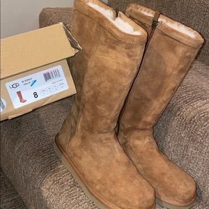 Ugg Kenly tall chestnut boot